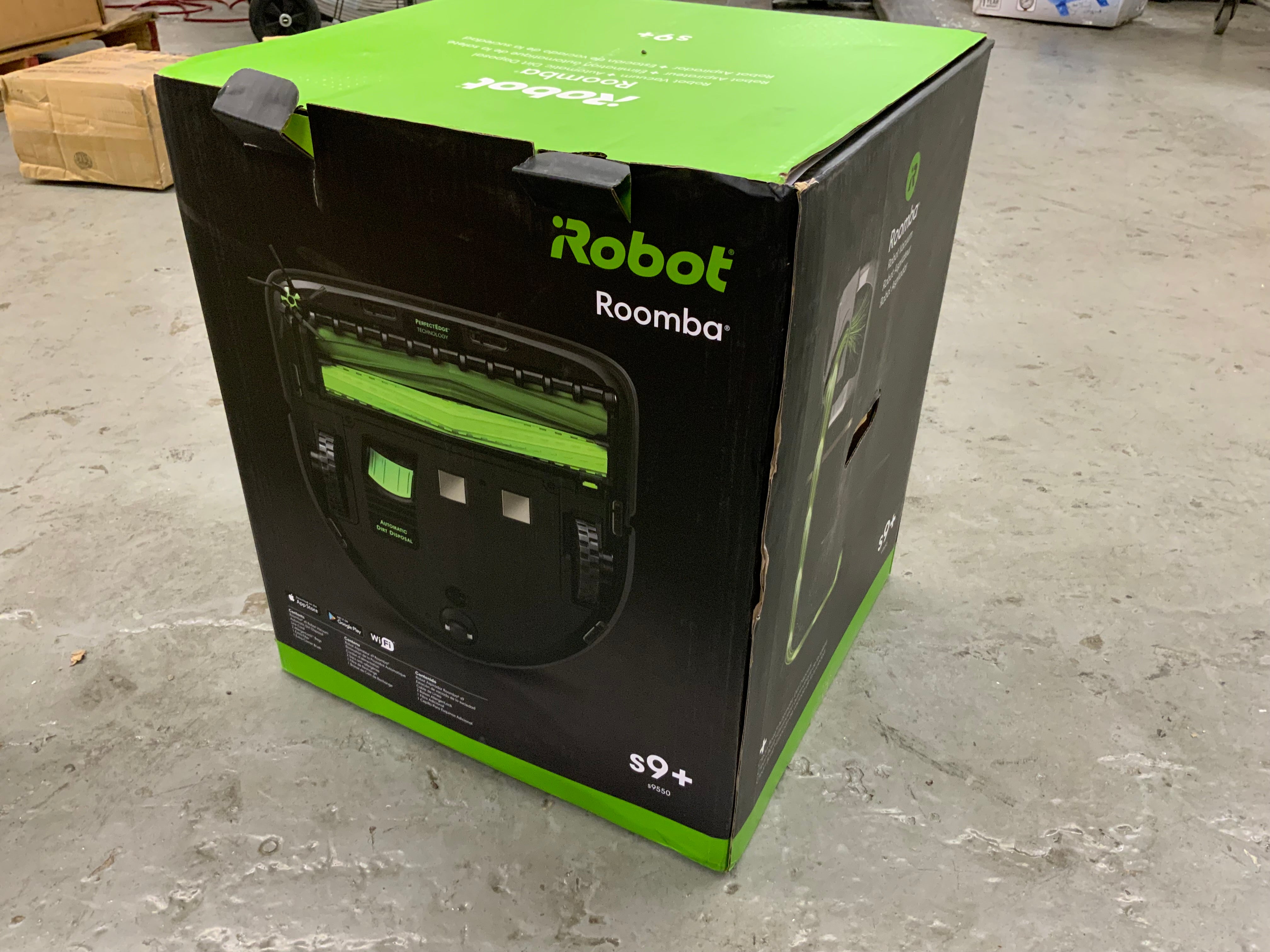 iRobot Roomba s9+ (9550) Self Emptying Robot Vacuum (8102915932398)